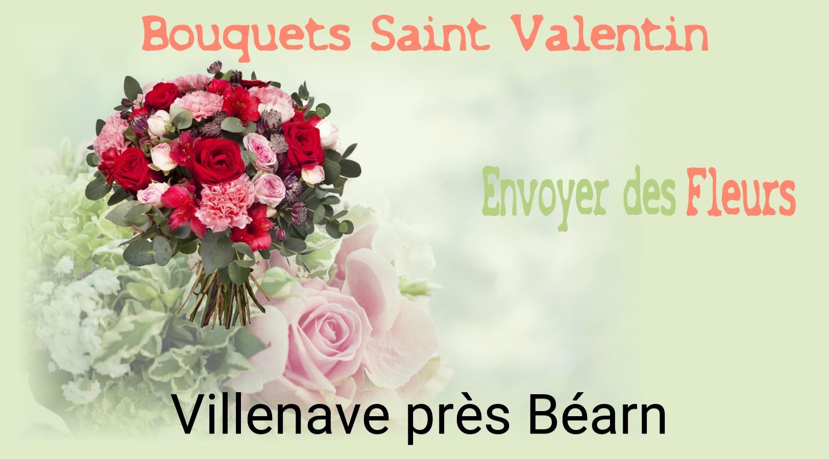 Roses de Saint-Valentin livrées à Villenave-près-Béarn